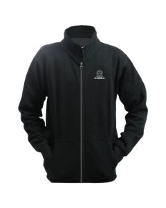 NIT KKR Black Zipper Jacket
