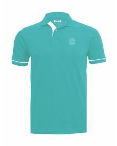 NIT KKR Crest Polo Mint Blue